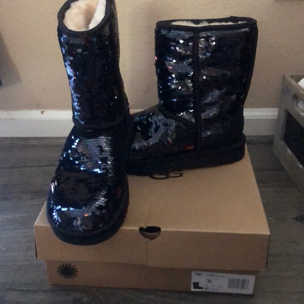 UGG glitter boots